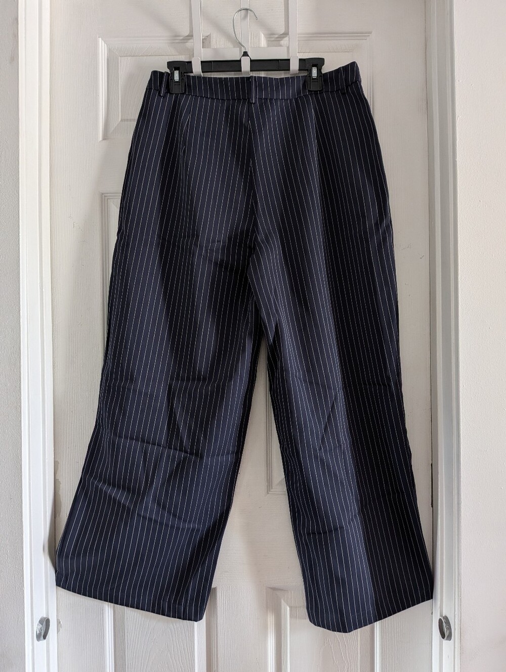 Commense Pinstripe Cami Top & Wide Leg Pants Set - Picture 13 of 15